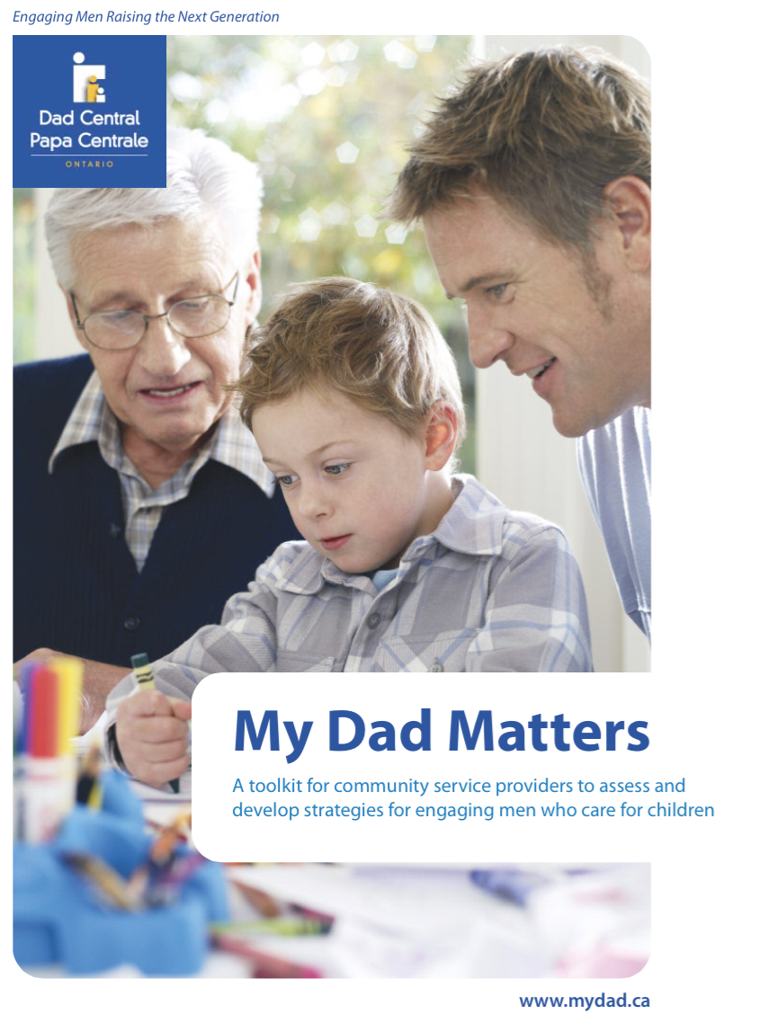 My Dad Matters online certification course for family service and community organizations<br />
