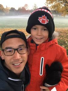 Justin and his son Tyler