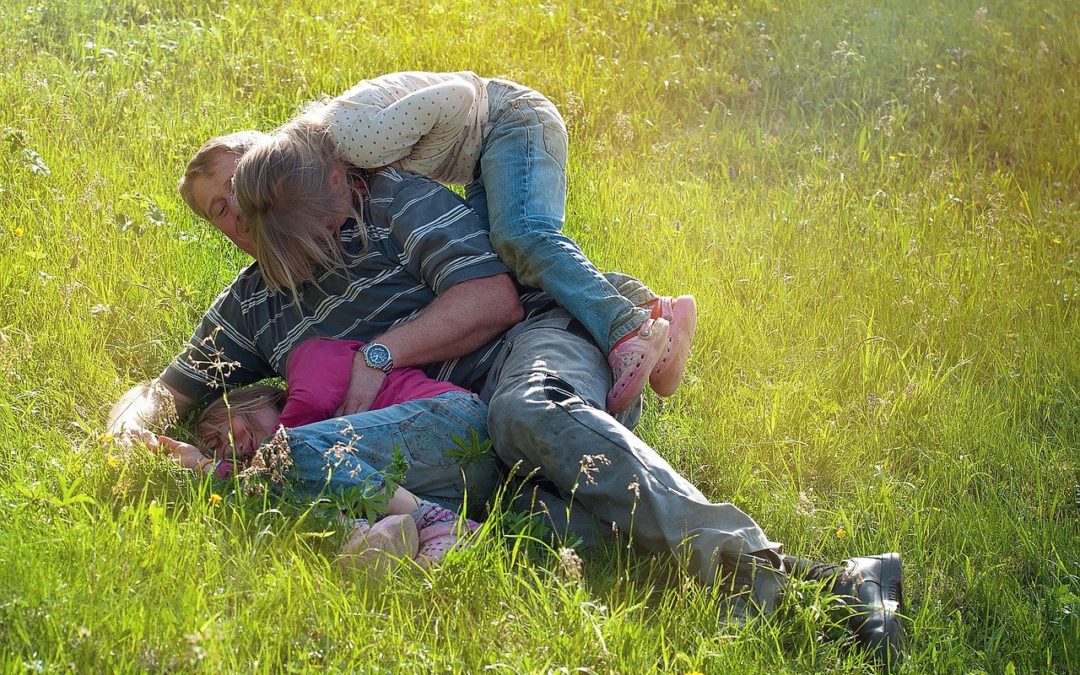 Rough and Tumble Play: it’s a dad thing